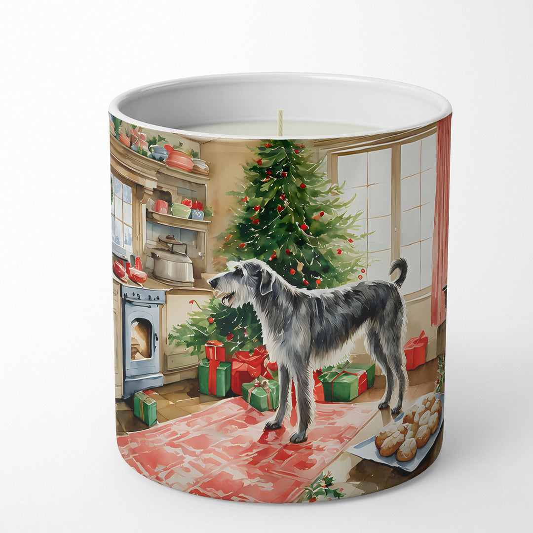 Irish Wolfhound Christmas Cookies Decorative Soy Candle Image 1