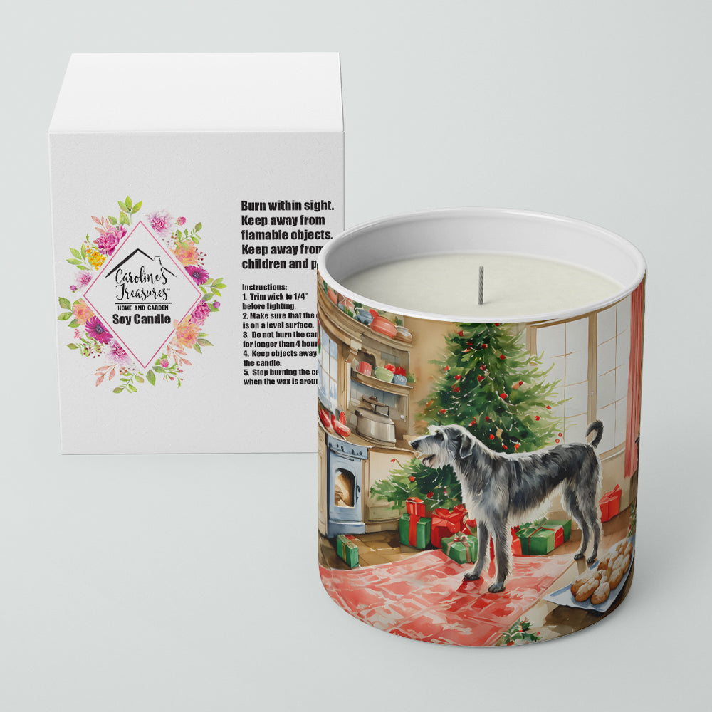 Irish Wolfhound Christmas Cookies Decorative Soy Candle Image 2