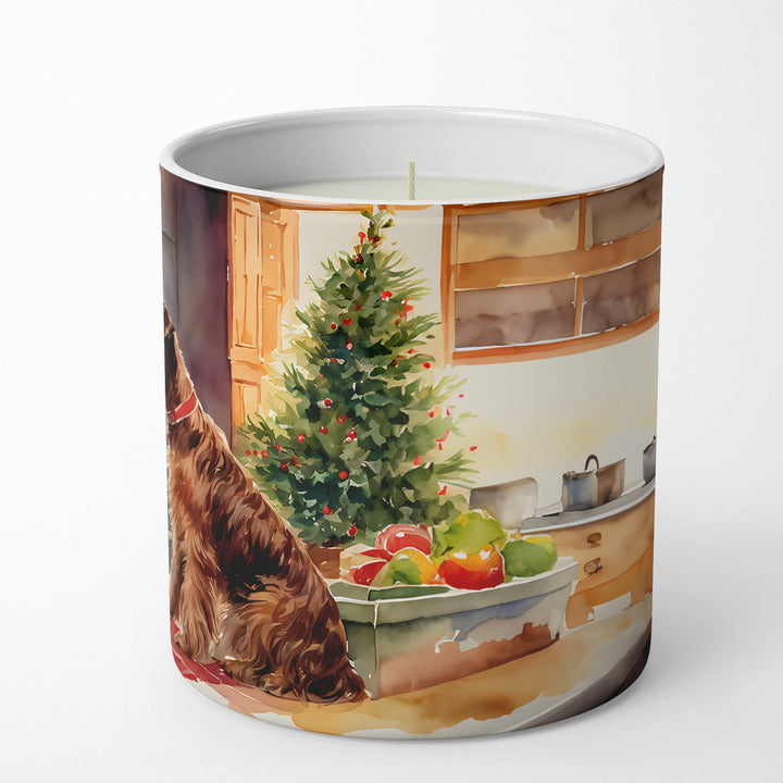 Irish Terrier Christmas Cookies Decorative Soy Candle Image 5