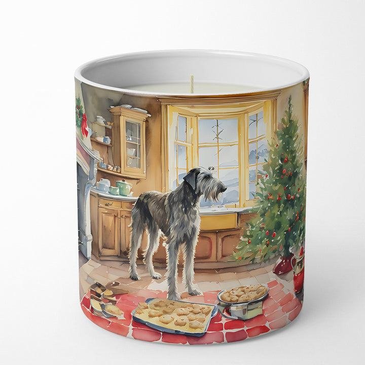 Irish Wolfhound Christmas Cookies Decorative Soy Candle Image 1