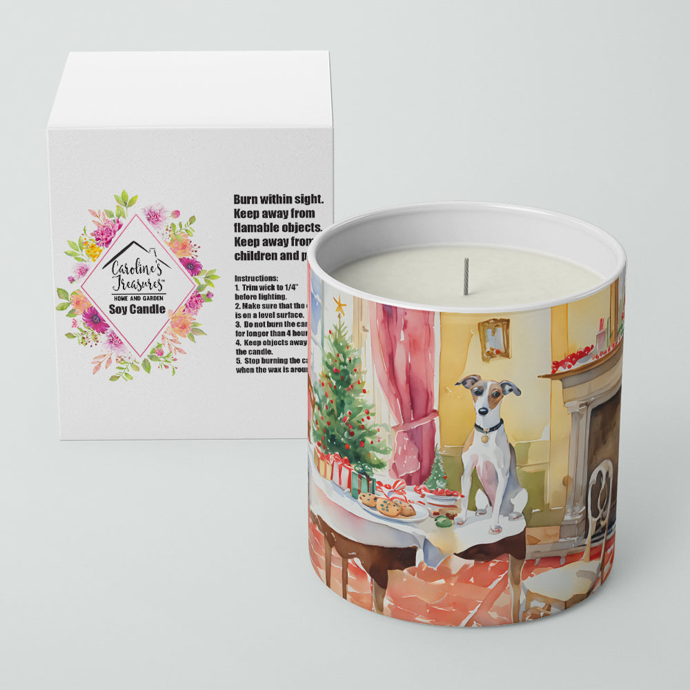 Italian Greyhound Christmas Cookies Decorative Soy Candle Image 2