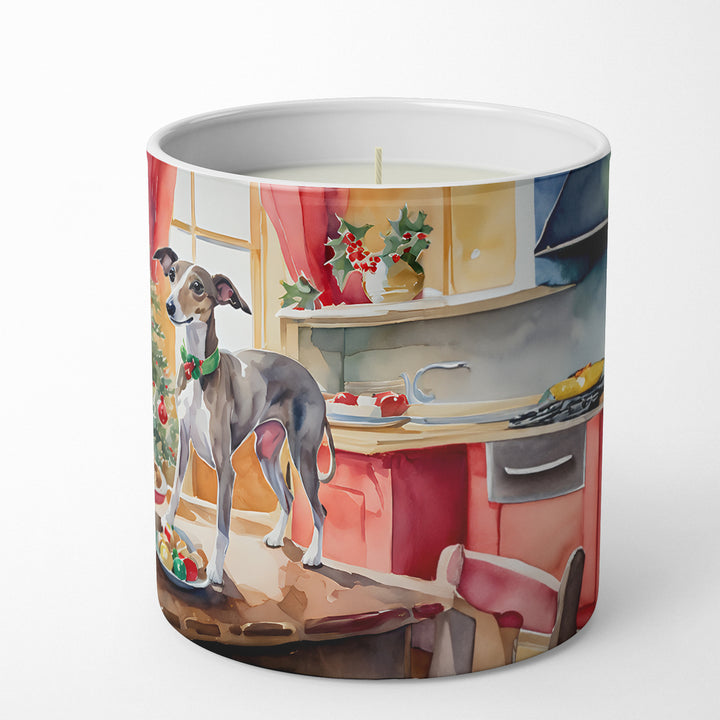 Italian Greyhound Christmas Cookies Decorative Soy Candle Image 5