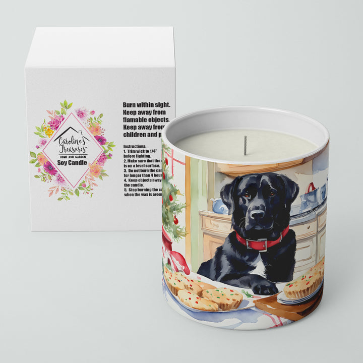 Labrador Retriever Christmas Cookies Decorative Soy Candle Image 2