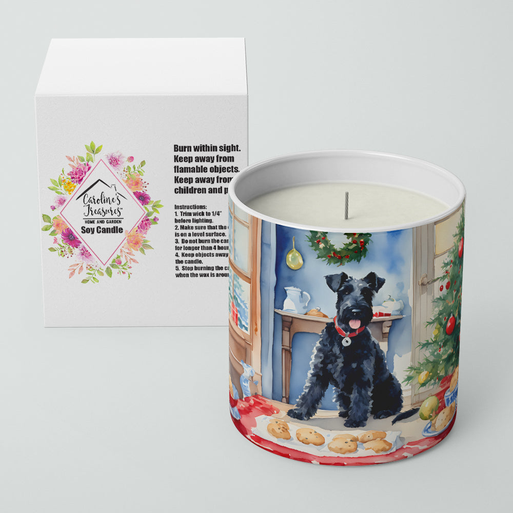 Kerry Blue Terrier Christmas Cookies Decorative Soy Candle Image 2