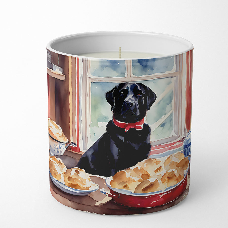 Labrador Retriever Christmas Cookies Decorative Soy Candle Image 1