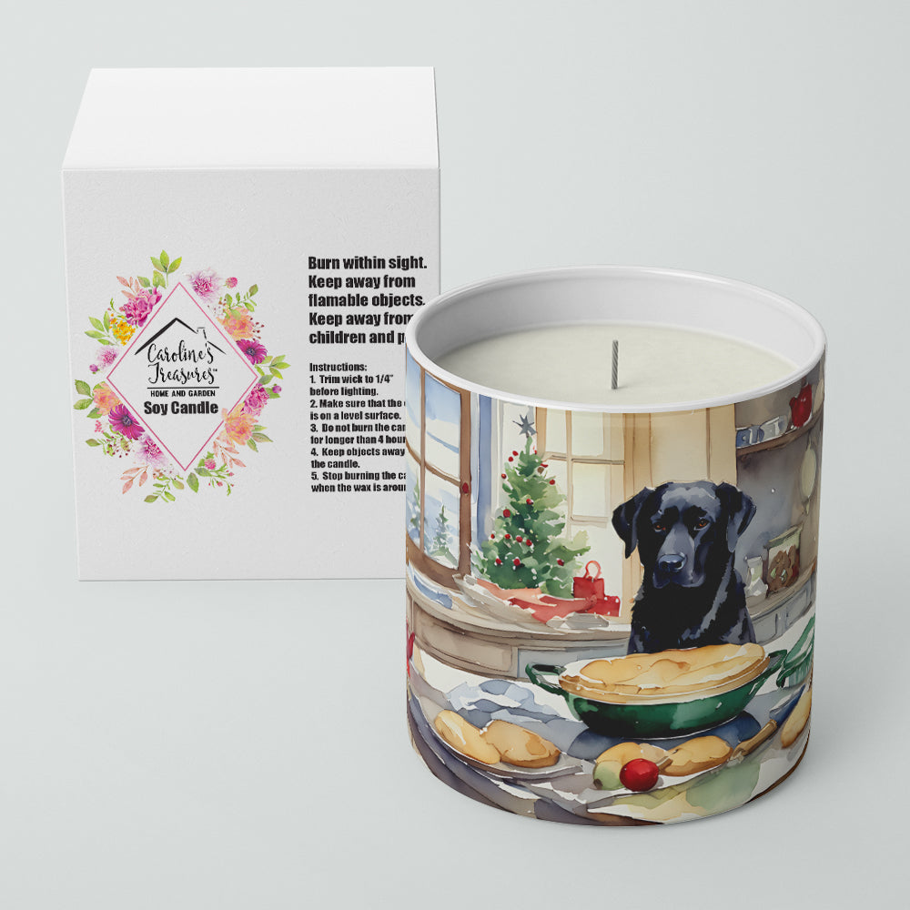 Labrador Retriever Christmas Cookies Decorative Soy Candle Image 2