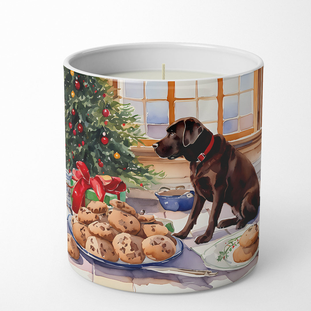 Labrador Retriever Christmas Cookies Decorative Soy Candle Image 1