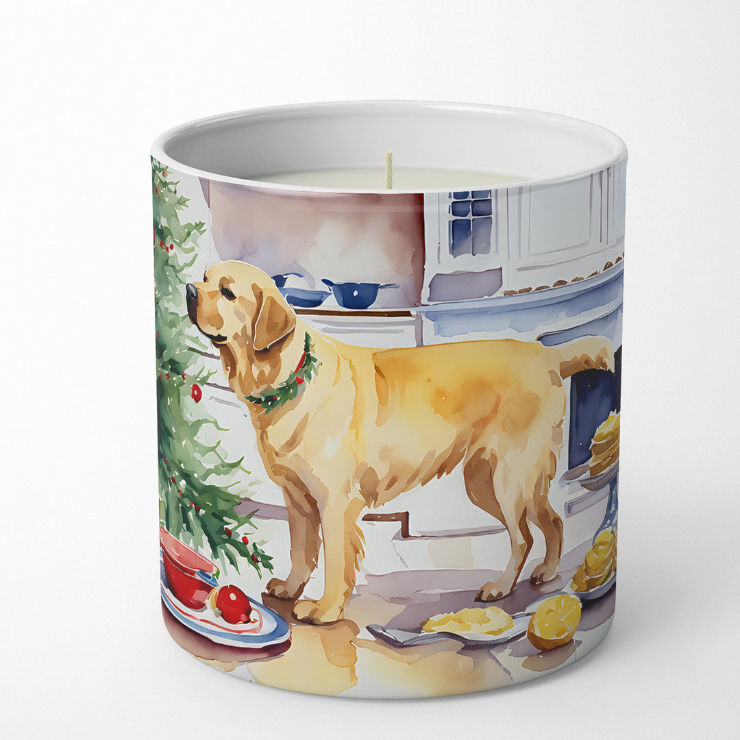 Labrador Retriever Christmas Cookies Decorative Soy Candle Image 1