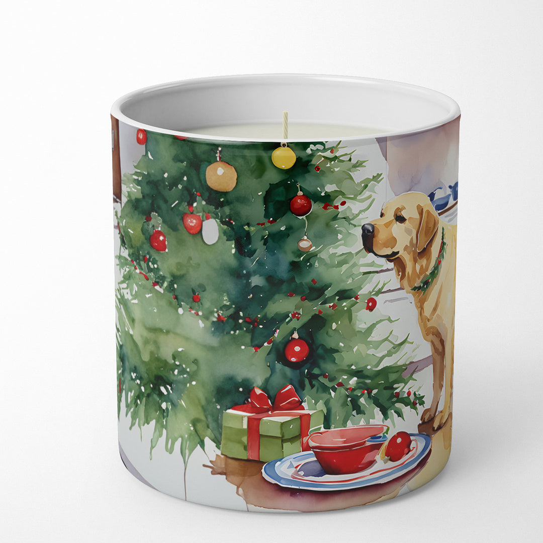 Labrador Retriever Christmas Cookies Decorative Soy Candle Image 3