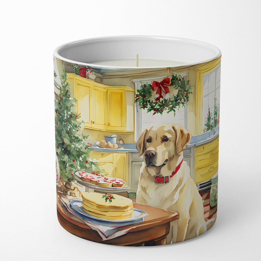 Labrador Retriever Christmas Cookies Decorative Soy Candle Image 1