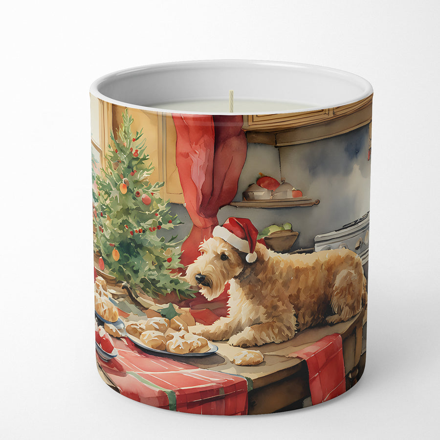 Lakeland Terrier Christmas Cookies Decorative Soy Candle Image 1