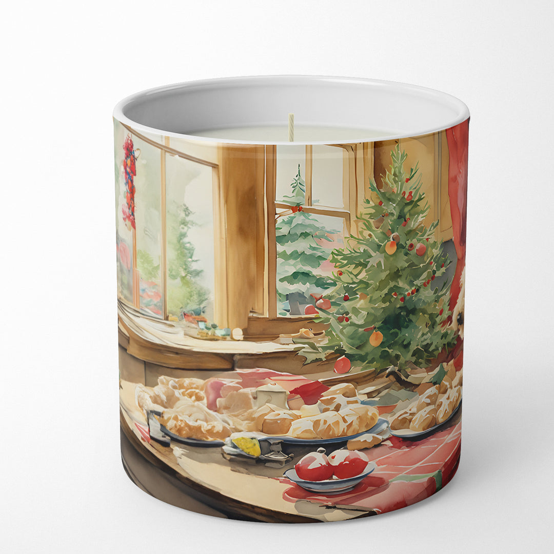 Lakeland Terrier Christmas Cookies Decorative Soy Candle Image 3