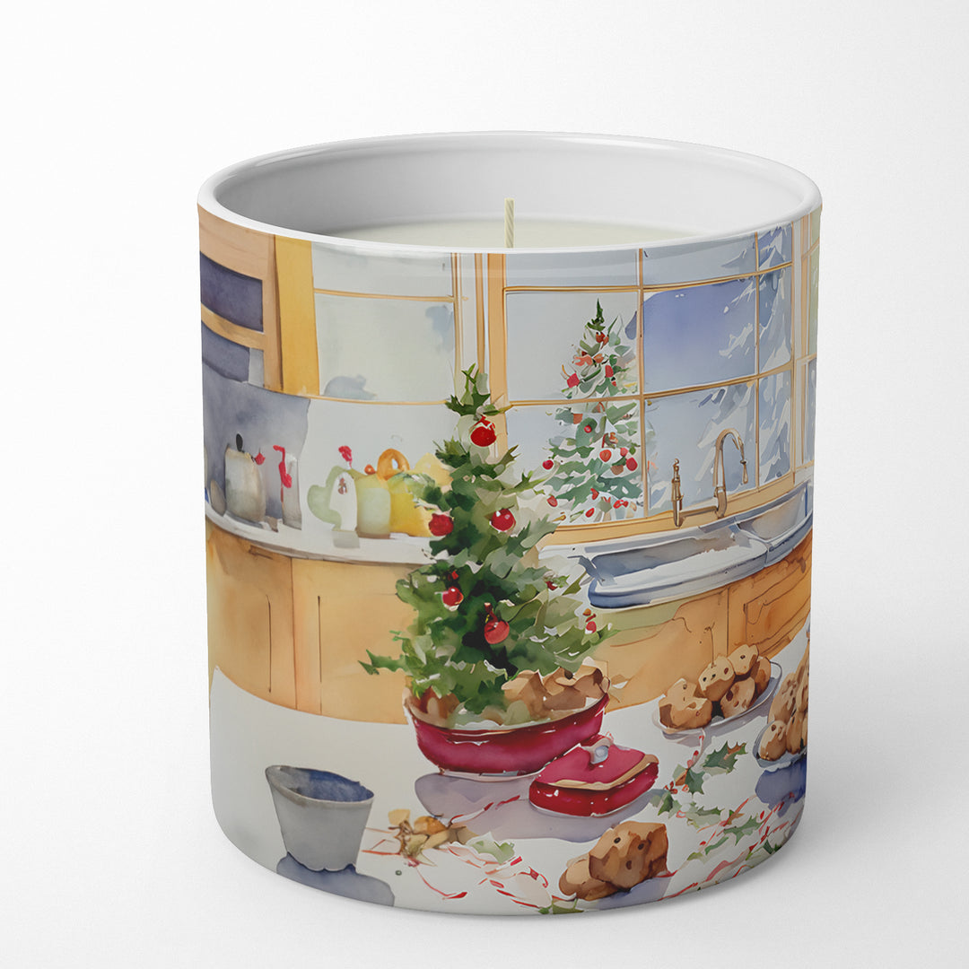 Lakeland Terrier Christmas Cookies Decorative Soy Candle Image 3