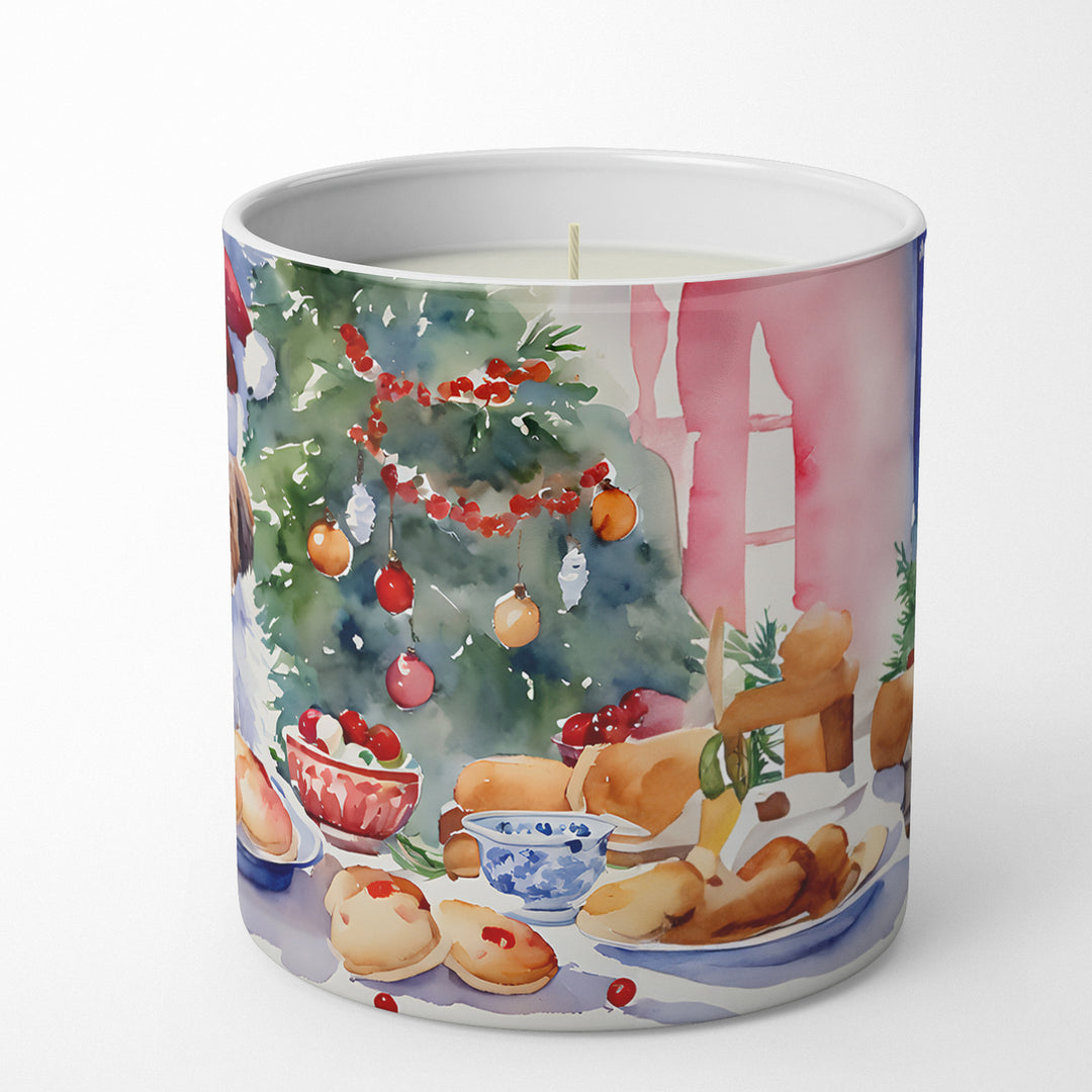 Lhasa Apso Christmas Cookies Decorative Soy Candle Image 5