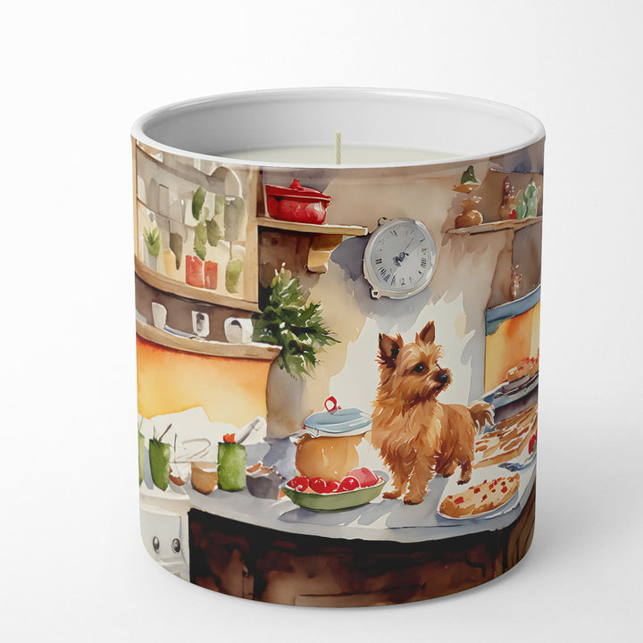 Norwich Terrier Christmas Cookies Decorative Soy Candle Image 3