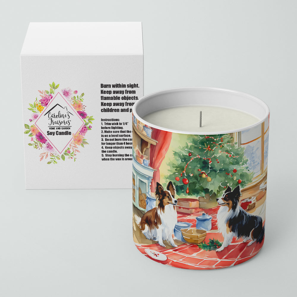 Papillon Christmas Cookies Decorative Soy Candle Image 2