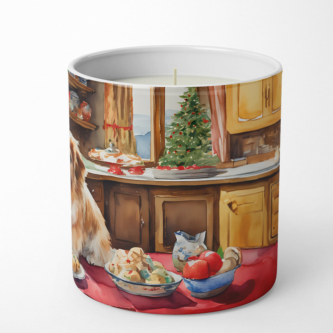 Pekingese Christmas Cookies Decorative Soy Candle Image 5