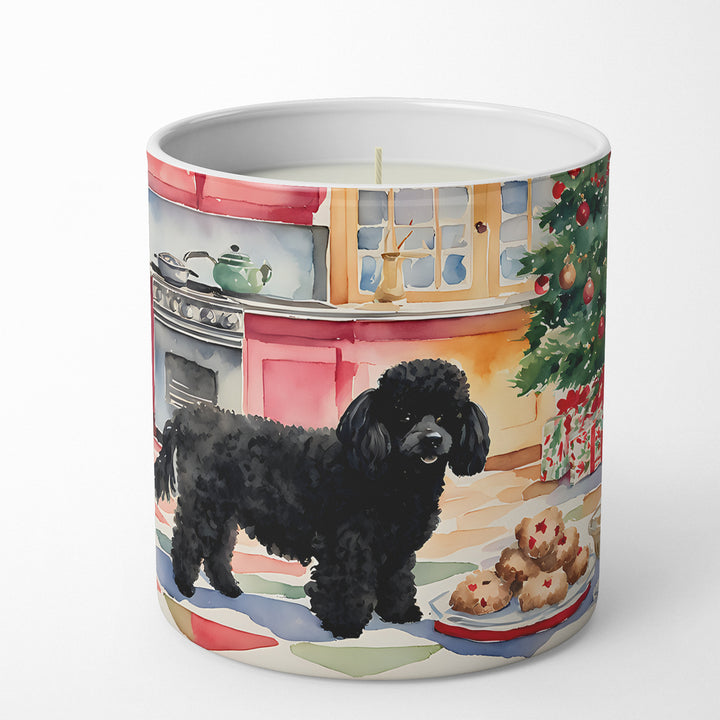 Poodle Christmas Cookies Decorative Soy Candle Image 1