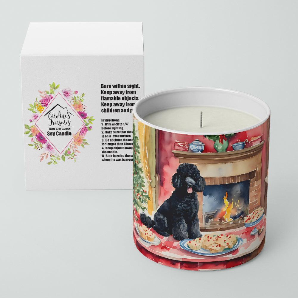 Poodle Christmas Cookies Decorative Soy Candle Image 2