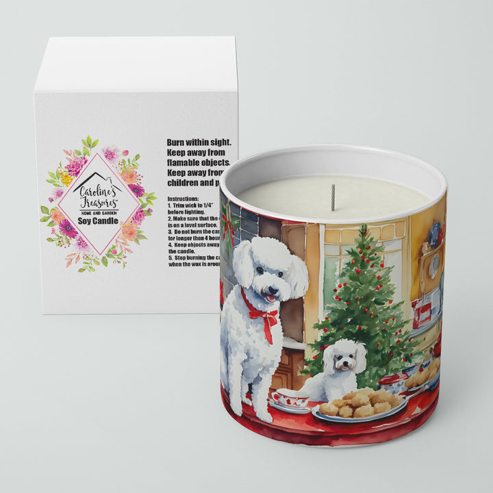 Poodle Christmas Cookies Decorative Soy Candle Image 2