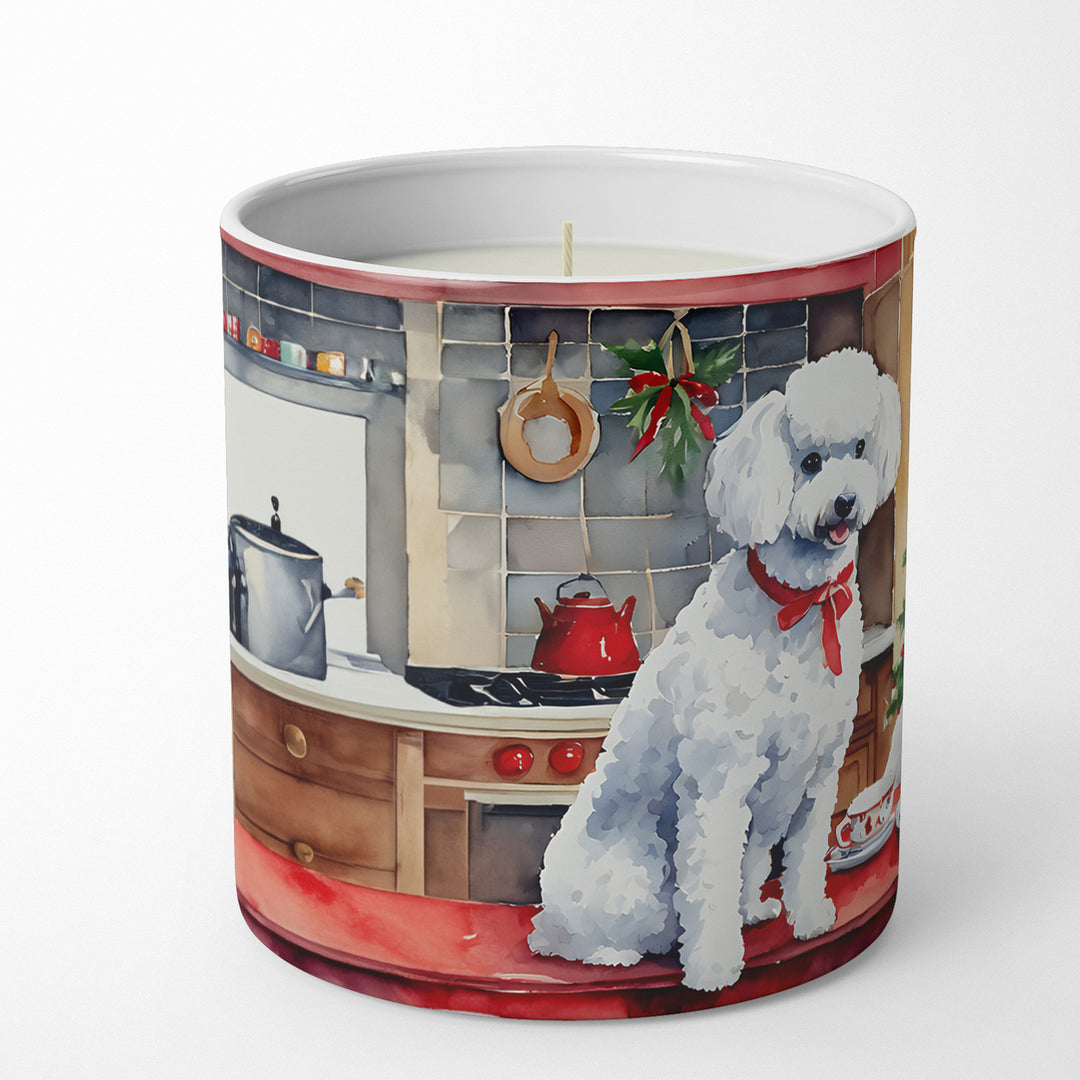 Poodle Christmas Cookies Decorative Soy Candle Image 3