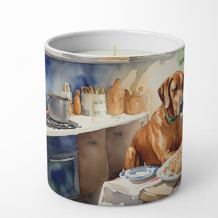 Rhodesian Ridgeback Christmas Cookies Decorative Soy Candle Image 3