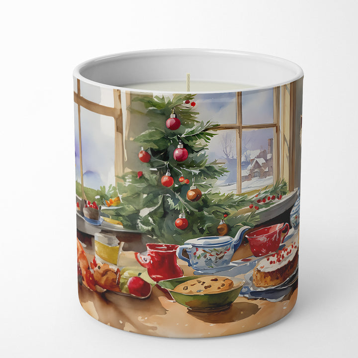 Silky Terrier Christmas Cookies Decorative Soy Candle Image 3