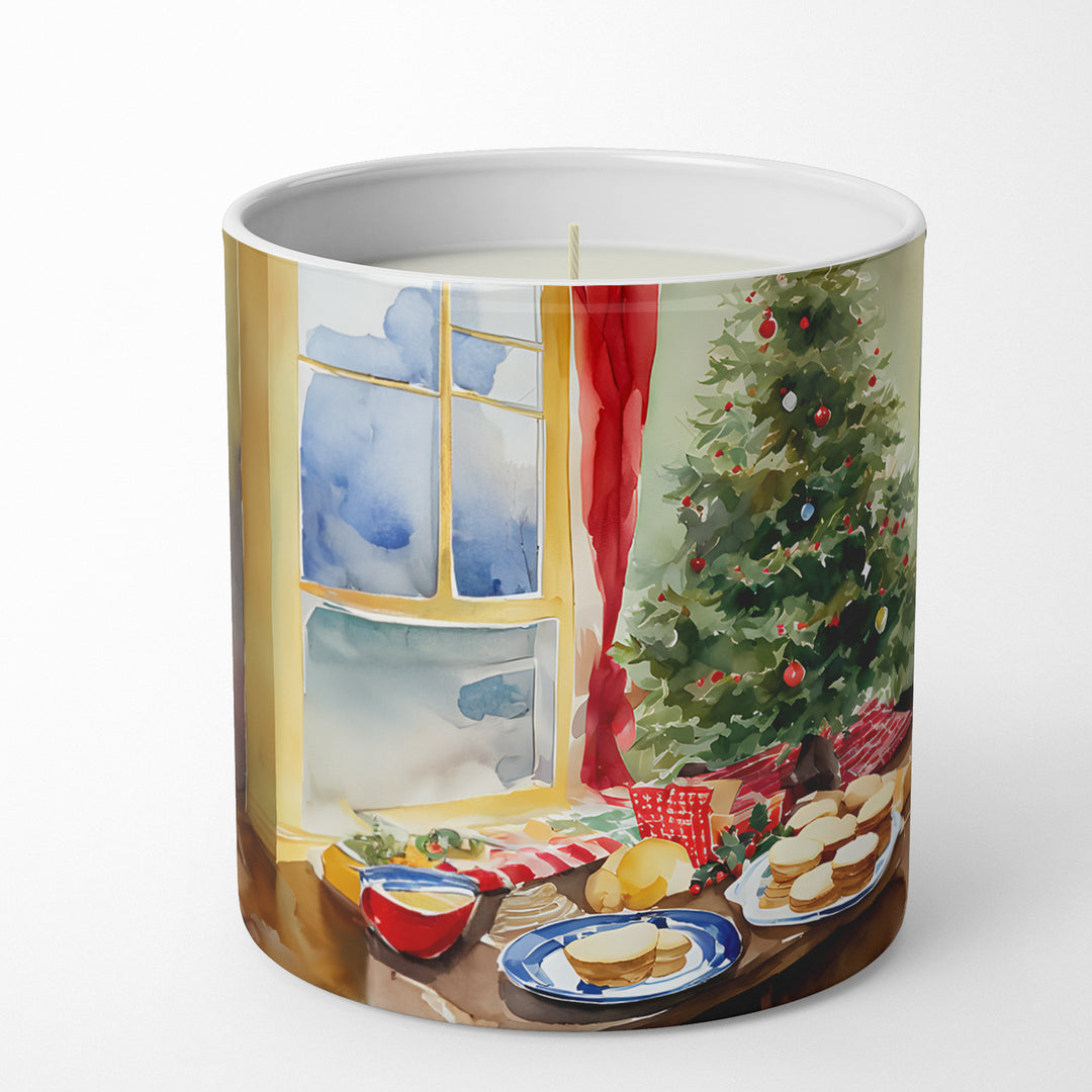 Weimaraner Christmas Cookies Decorative Soy Candle Image 3