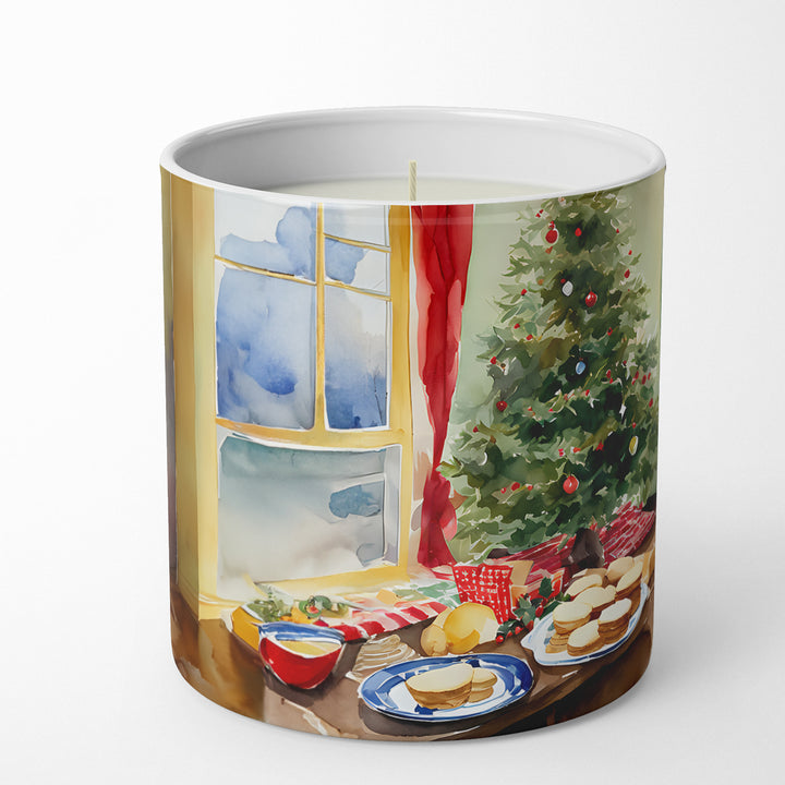 Weimaraner Christmas Cookies Decorative Soy Candle Image 3