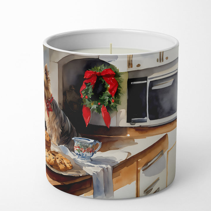 Silky Terrier Christmas Cookies Decorative Soy Candle Image 5