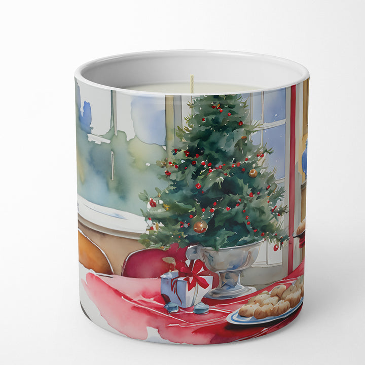 Westie Christmas Cookies Decorative Soy Candle Image 3