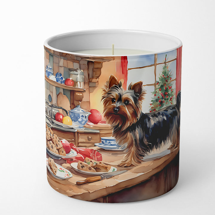 Yorkshire Terrier Yorkie Christmas Cookies Decorative Soy Candle Image 4