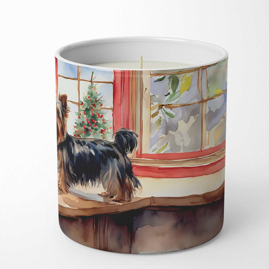 Yorkshire Terrier Yorkie Christmas Cookies Decorative Soy Candle Image 5