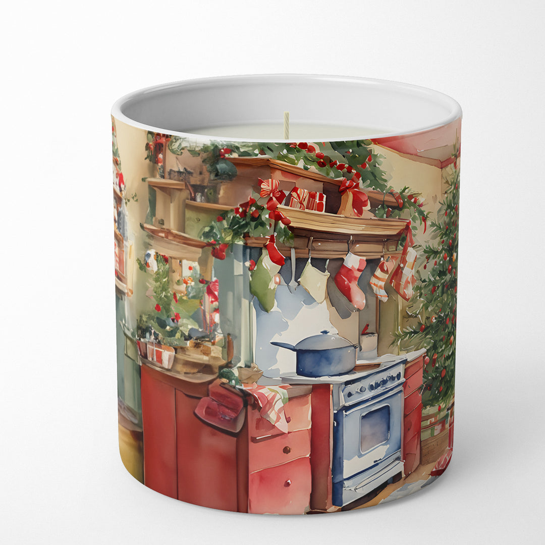 Boxer Christmas Cookies Decorative Soy Candle Image 3