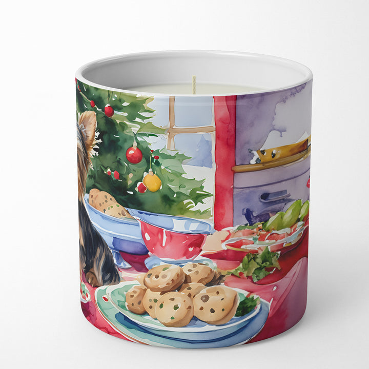 Yorkshire Terrier Yorkie Christmas Cookies Decorative Soy Candle Image 5