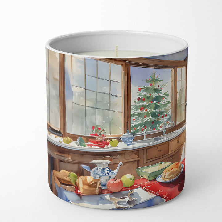 Boxer Christmas Cookies Decorative Soy Candle Image 3