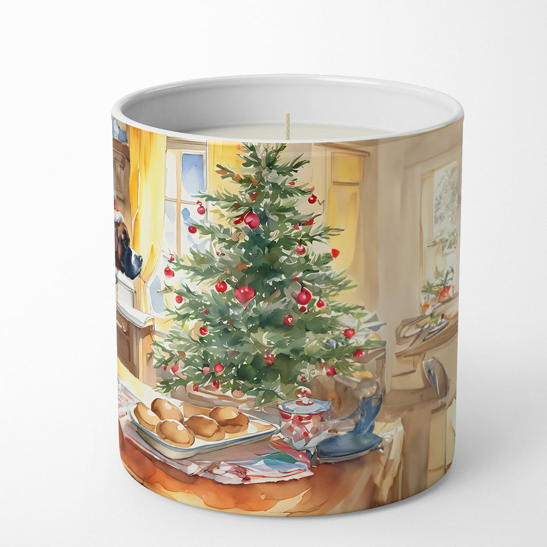 Boxer Christmas Cookies Decorative Soy Candle Image 5