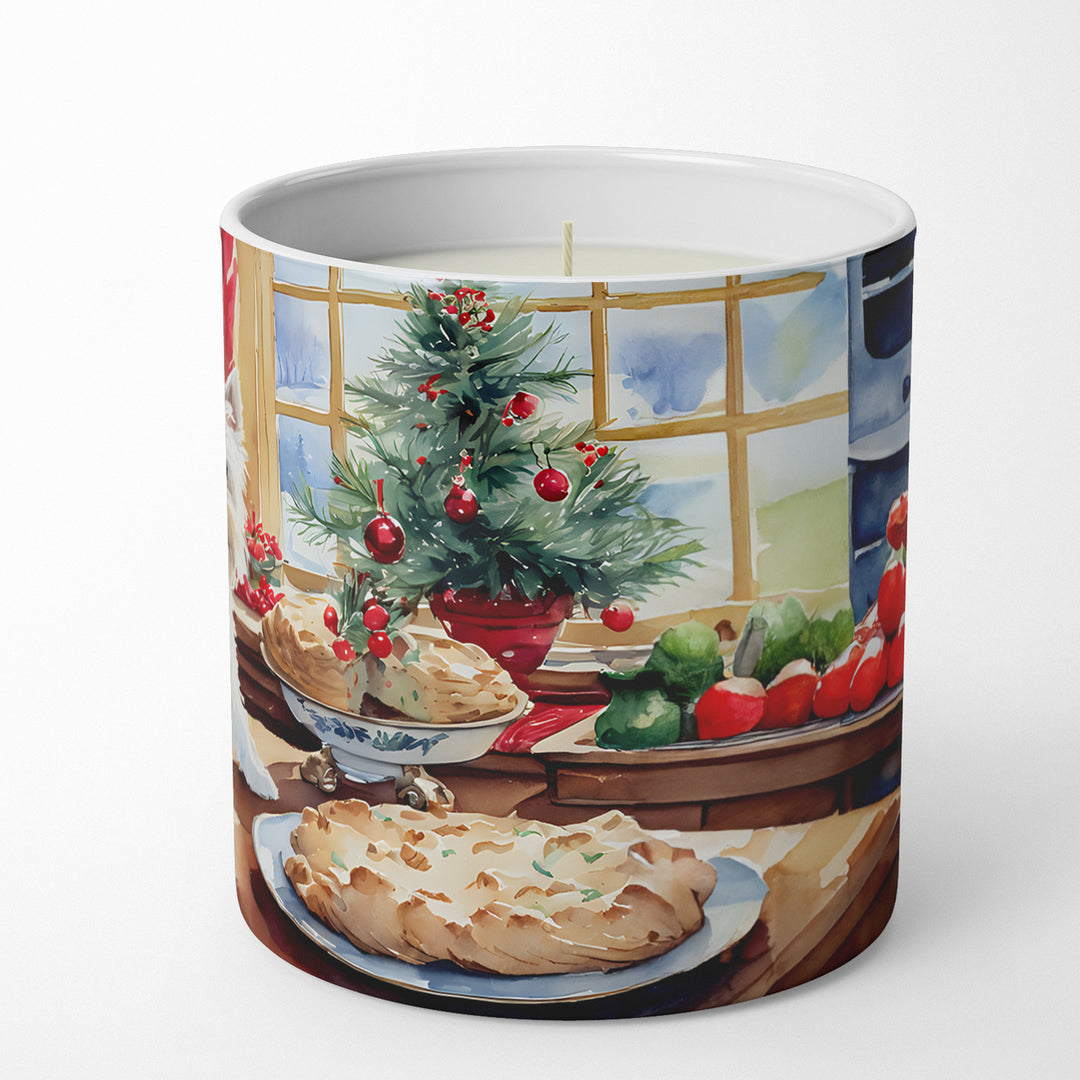 Westie Christmas Cookies Decorative Soy Candle Image 5