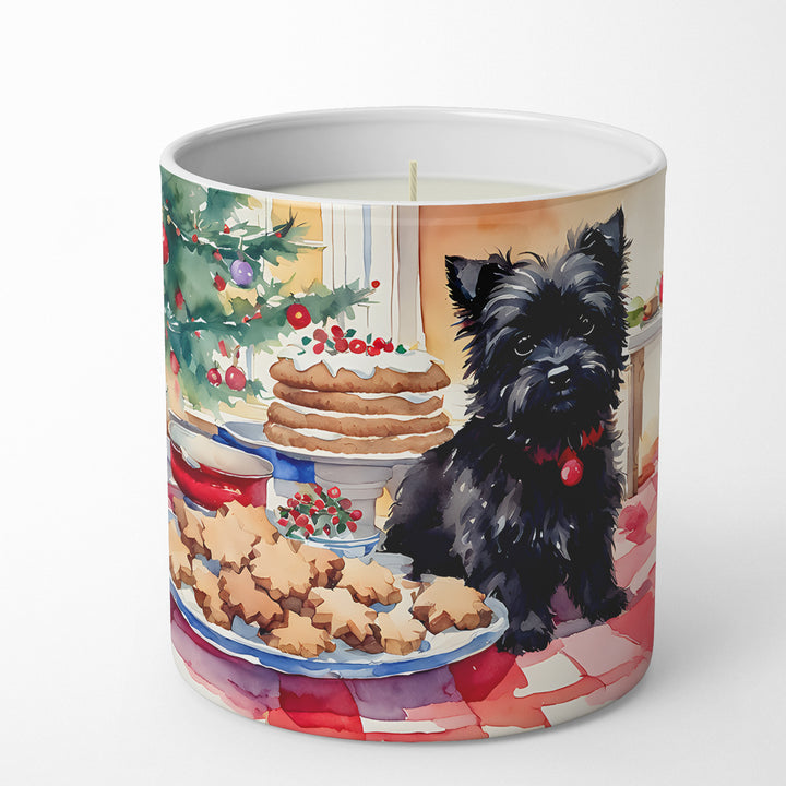 Cairn Terrier Christmas Cookies Decorative Soy Candle Image 1