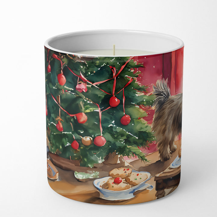 Cairn Terrier Christmas Cookies Decorative Soy Candle Image 3