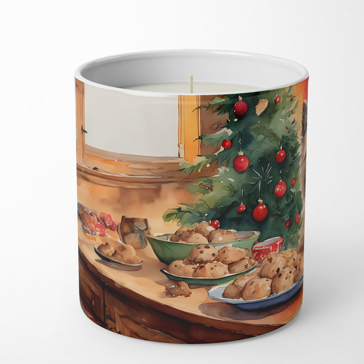 Cairn Terrier Christmas Cookies Decorative Soy Candle Image 3