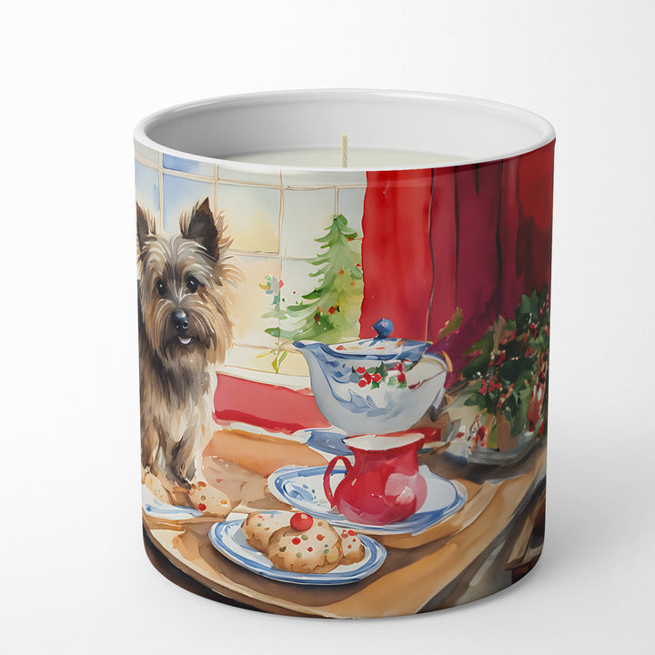 Cairn Terrier Christmas Cookies Decorative Soy Candle Image 5