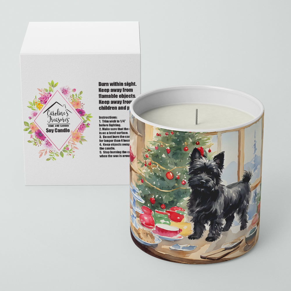 Cairn Terrier Christmas Cookies Decorative Soy Candle Image 2