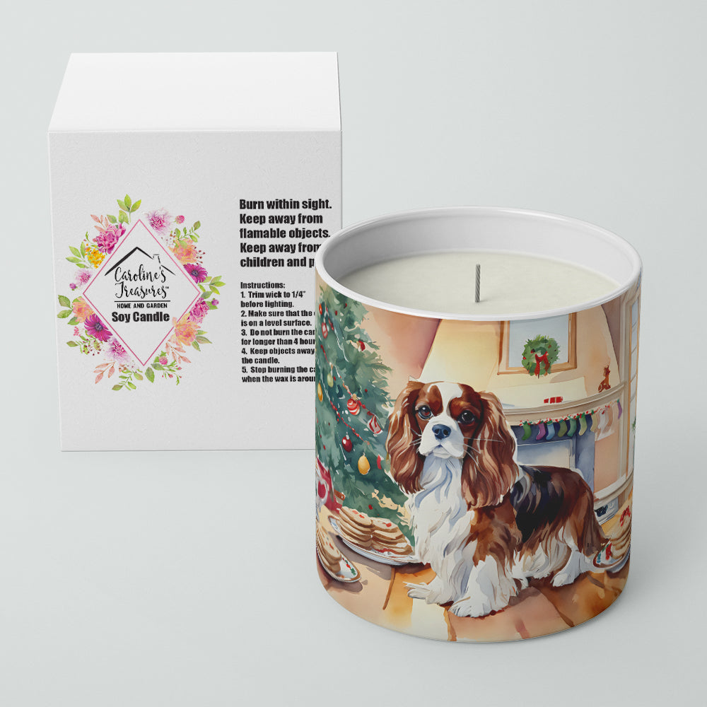 Cavalier Spaniel Christmas Cookies Decorative Soy Candle Image 2