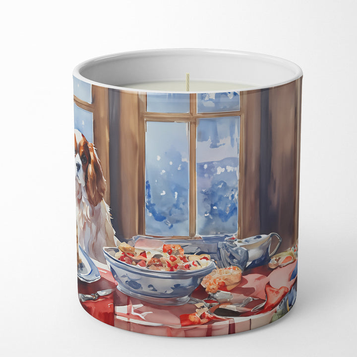 Cavalier Spaniel Christmas Cookies Decorative Soy Candle Image 5