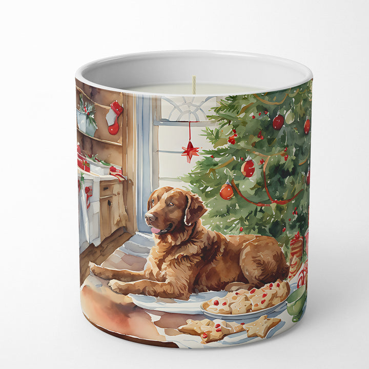 Chesapeake Bay Retriever Christmas Cookies Decorative Soy Candle Image 1