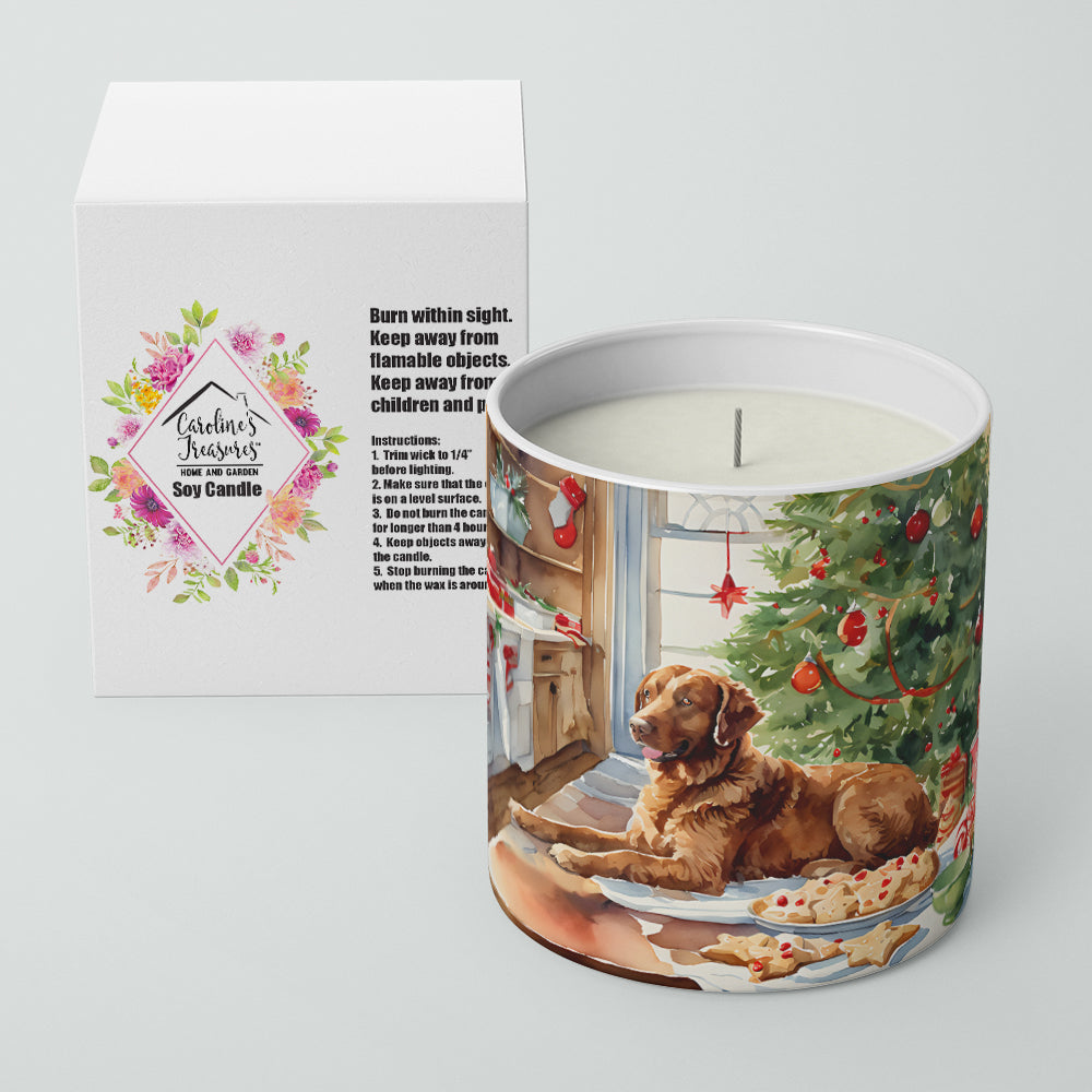 Chesapeake Bay Retriever Christmas Cookies Decorative Soy Candle Image 2