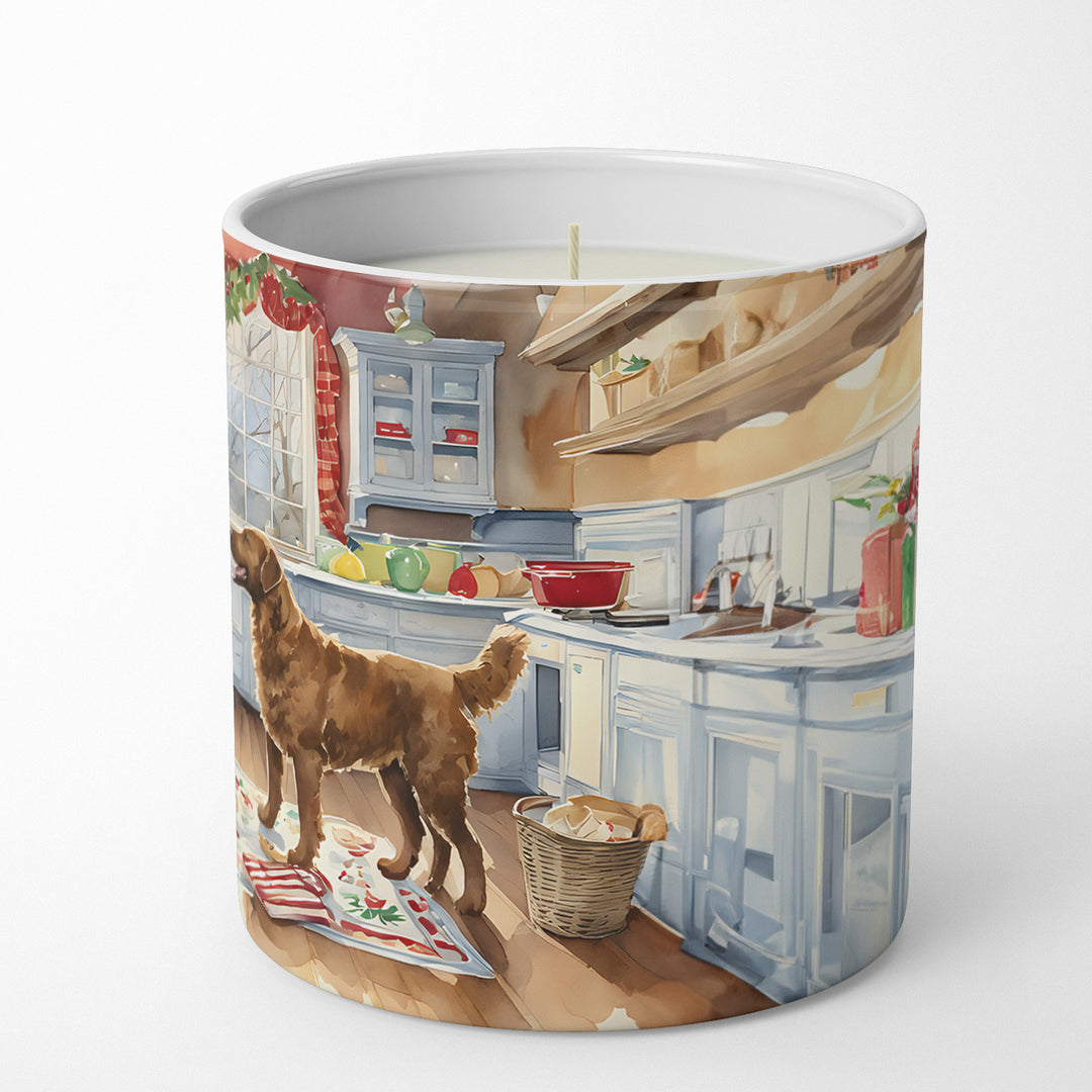 Chesapeake Bay Retriever Christmas Cookies Decorative Soy Candle Image 5