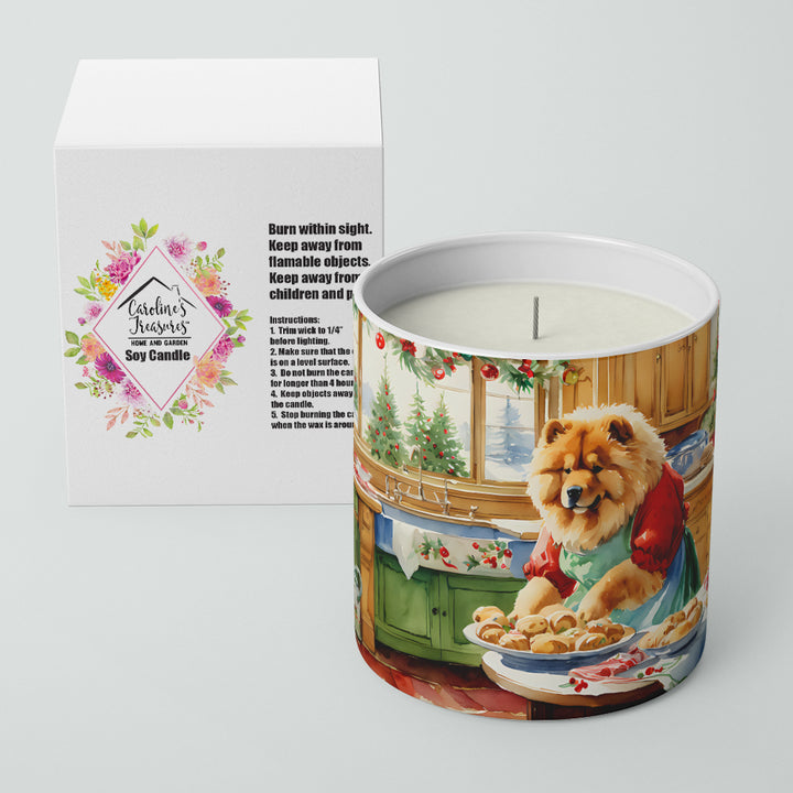 Chow Chow Christmas Cookies Decorative Soy Candle Image 2