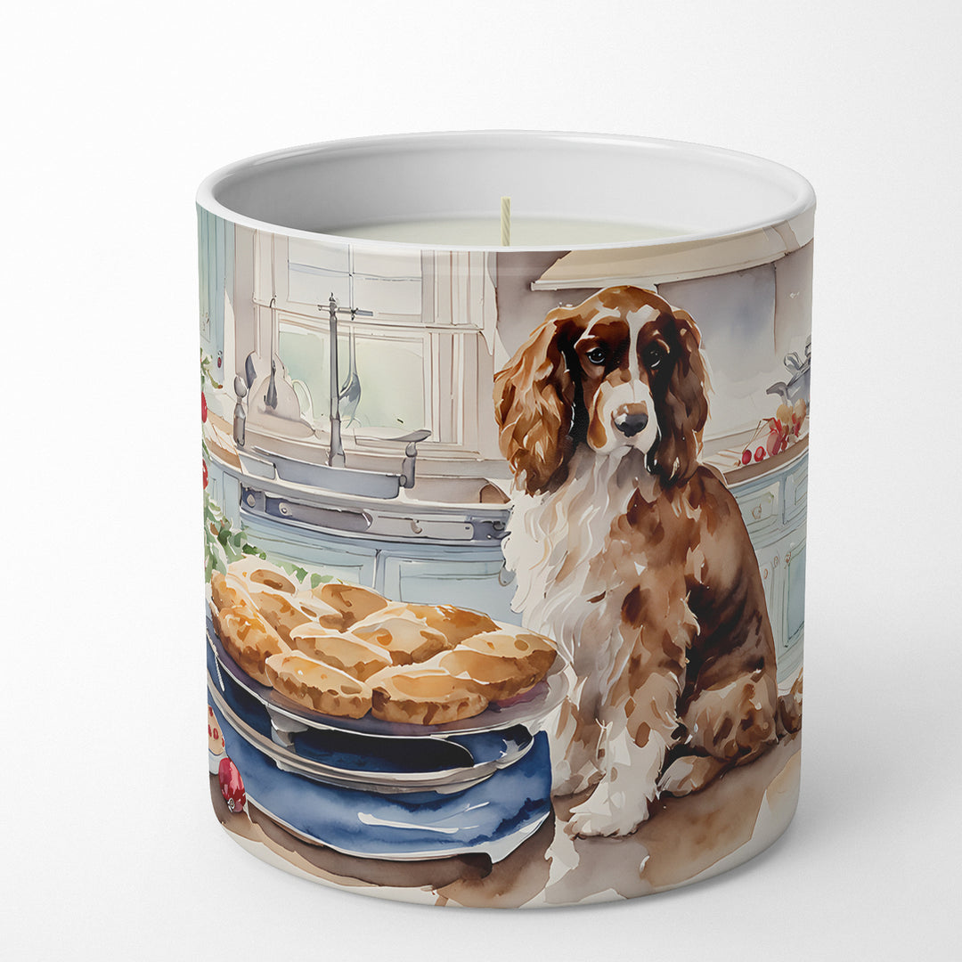 Cocker Spaniel Christmas Cookies Decorative Soy Candle Image 1